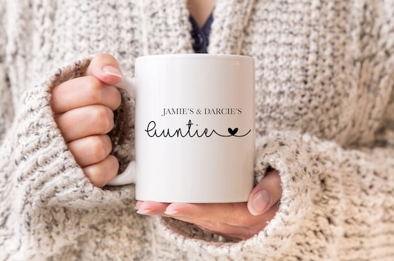 personalised auntie mug