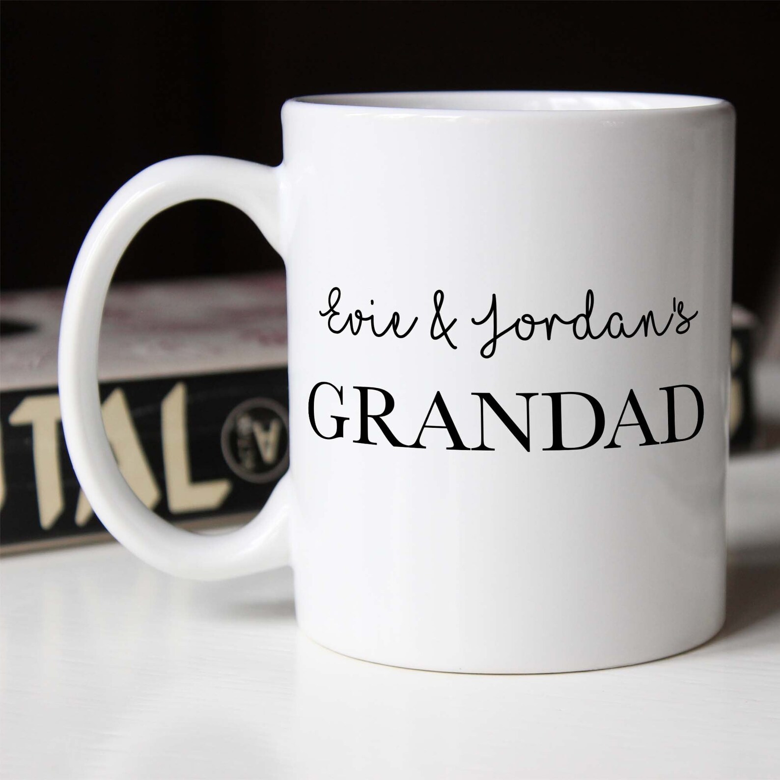 Grandad Gifts Personalised Grandad Mug Gift From Grandkids - Etsy UK