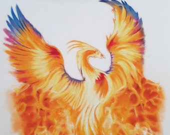 Phoenix concept Tattoo Design color *Original* Ilustraciones