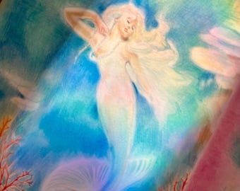 Coral Daydream- Original Mermaid Artwork