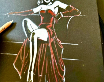 Original Retro Art Mädchen &#39;Miss Congeniality&#39;