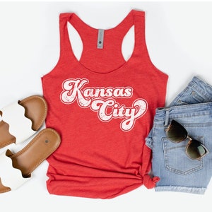 Kansas City Tank Top, KC Tank Top, Kansas City Tanks, Womens KC Shirt, Kansas Tank Top for Women, Kansas City, KC Tshirts, Kansas City Tees