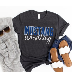 Wrestling Shirt, Wrestling Mom Shirt, Custom Wrestling Shirts for Women, Personalized Wrestling Tshirt, Wrestling Gifts, Wrestling Team Tees