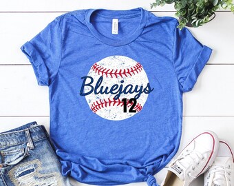 Baseball Shirt, Custom Baseball Shirts for Women, Baseball Mom Shirt, Personalized Baseball Tee, Team Name Shirt, Womens Baseball Tshirt