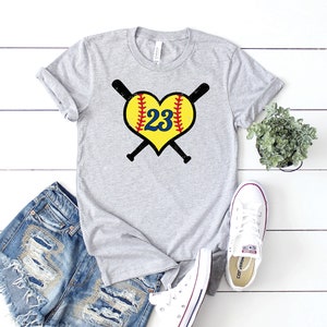 Softball Mom Shirts, Personalized Softball Shirt for Women, Womens Softball Shirt, Custom Softball Tee, Softball Team Shirt, Softball Gifts