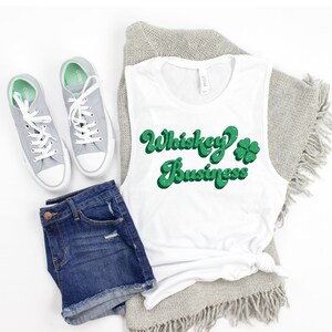 St Patricks Day Tank Women, St Patricks Tank Top, Cute Whiskey Shirt, Clover Tank, Lucky Shirt, Shamrock Tank Top, Shenanigans, Sassy Lassie