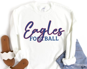 Football Sweatshirt, Football Mom Shirt, Custom Football Sweatshirt Women, Personalized Football Hoodie, Football Shirt, School Spirit Shirt