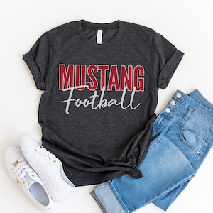Football Shirt, Football Mom Shirt, Custom Football Shirts for Women, Personalized Football T shirt, Football Sweatshirt, Football Team Tees