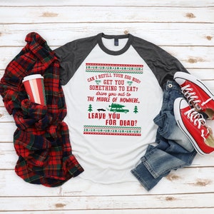Christmas Vacation Shirts, Clark Griswold Christmas Vacation Shirt, Can I Refill Your Eggnog, Funny Christmas Shirt, Serious Clark tshirt