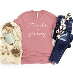 Thanksgiving Shirt Women, Thankful Tshirt, Cute Thanksgiving TShirt, Fall Graphic Tees for Women, Friendsgiving Shirts, Thanksgiving Tees