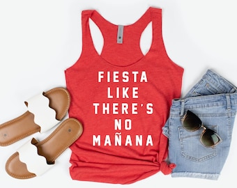 Cinco De Mayo Tank Damen, Fiesta Shirt, Bier, Tequila Shirt, Lustige Tag Trink Tees, Gruppen Party Shirts, Latina Shirt Mexikanisches Tank Top