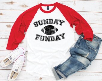 Maglietta Sunday Funday, Magliette da calcio per donna, Maglietta da calcio, Maglietta per il giorno della partita, Maglietta per mamma calciatrice, Maglietta Sunday Funday, Carine magliette da calcio