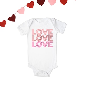 Girl Valentine Outfit, Baby Valentine, First valentines day, Valentines clothes, Valentines shirt, Valentine bodysuit, Baby First Valentine