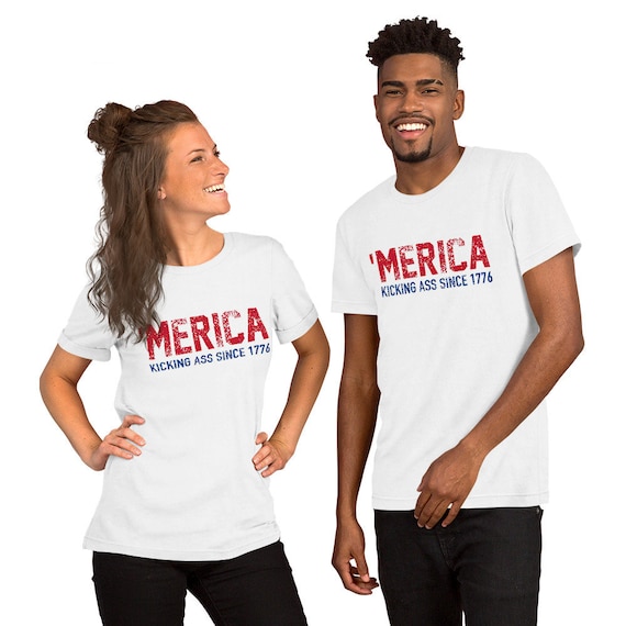 Merica Since 1776, Funny July 4th, Fourth Of July T-Shirt Merica Since 1776, Funny July 4th, Fourth Of July T-Shirt