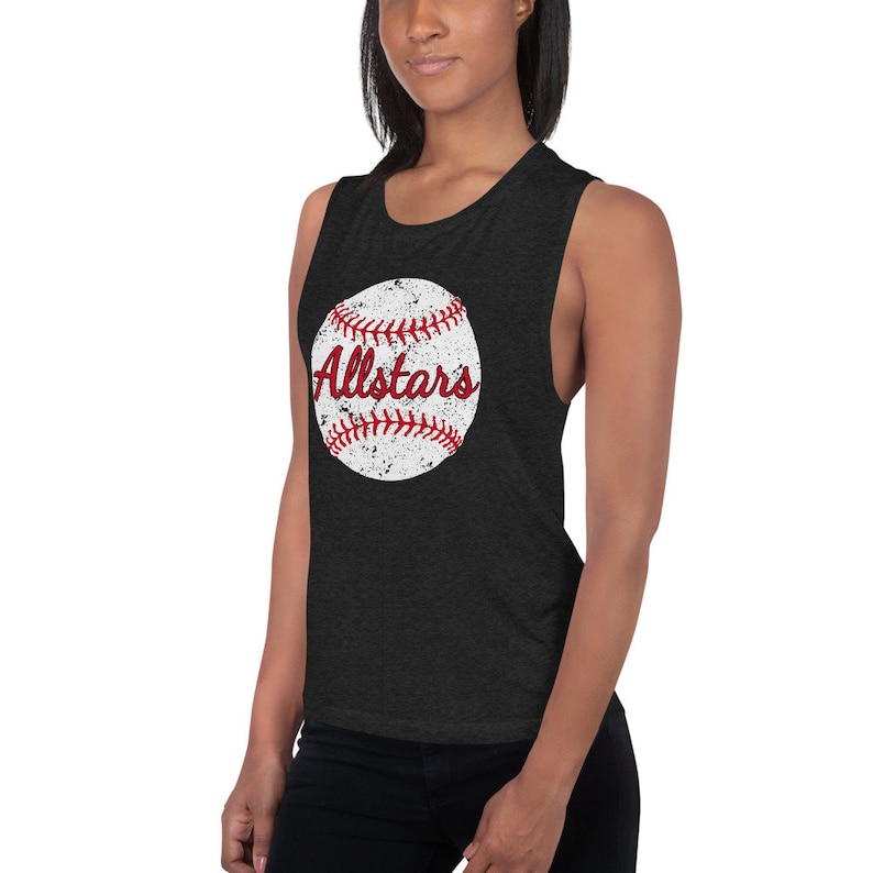 Baseball Mom Tank Tops Baseball Tanks for Women Personalized Etsy