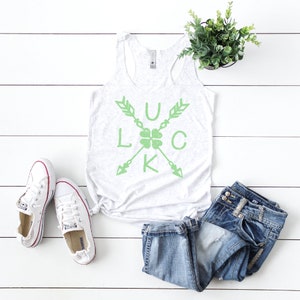St Patrick Day Tank Top Woman, Luck Tank, Womens St Patricks Day Tanks, St Patricks Tank Top, Shamrock Shirt, Sassy Lassie Tee, Lucky Clover