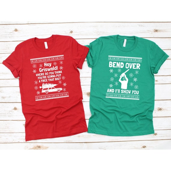 Christmas Vacation Todd and Margo Shirt Funny Couples - Etsy Hong Kong
