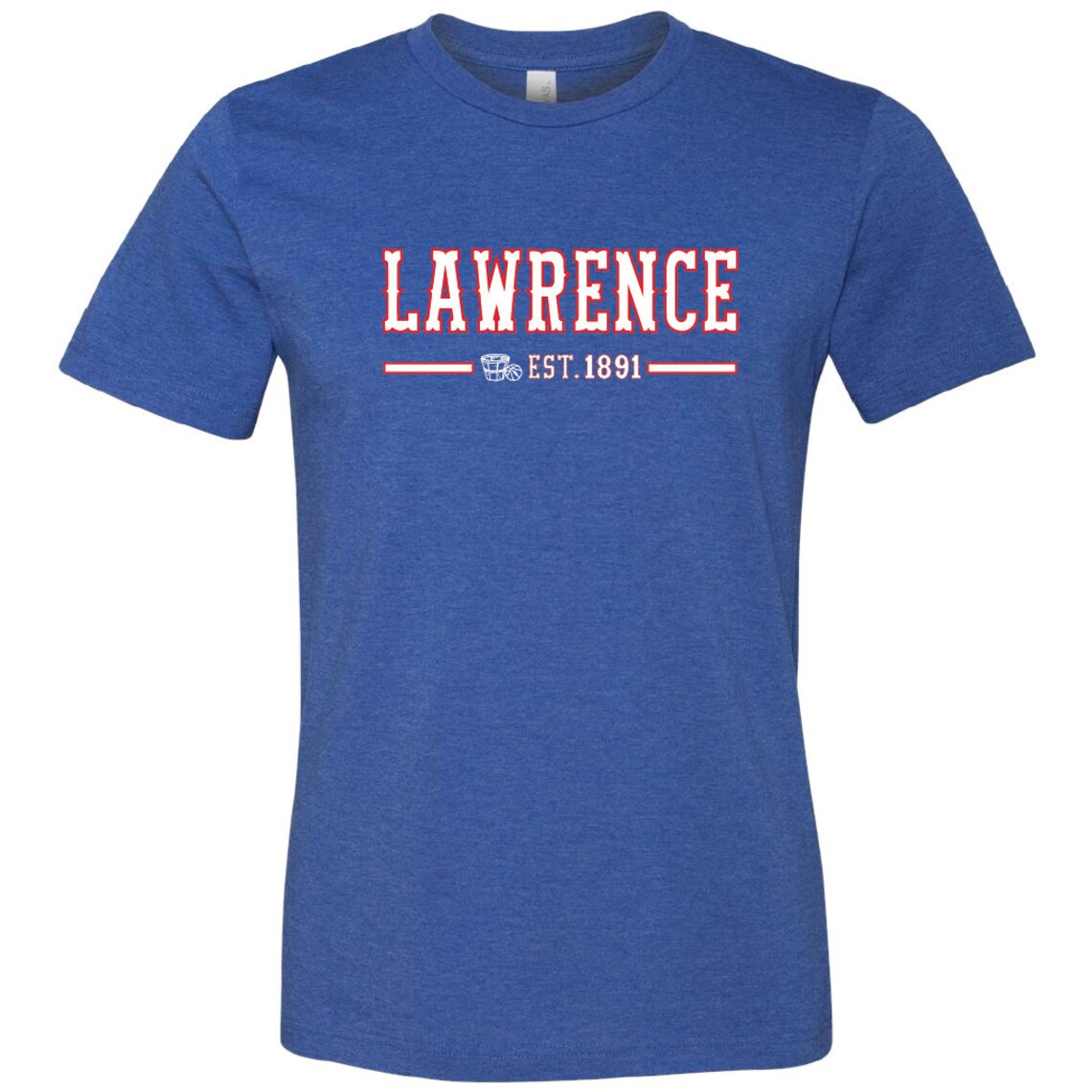 KU Basketball Shirt Mens KU Shirt University of Kansas Etsy