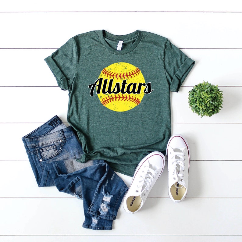 Softball Shirts for Women Personalized Softball Shirt Etsy