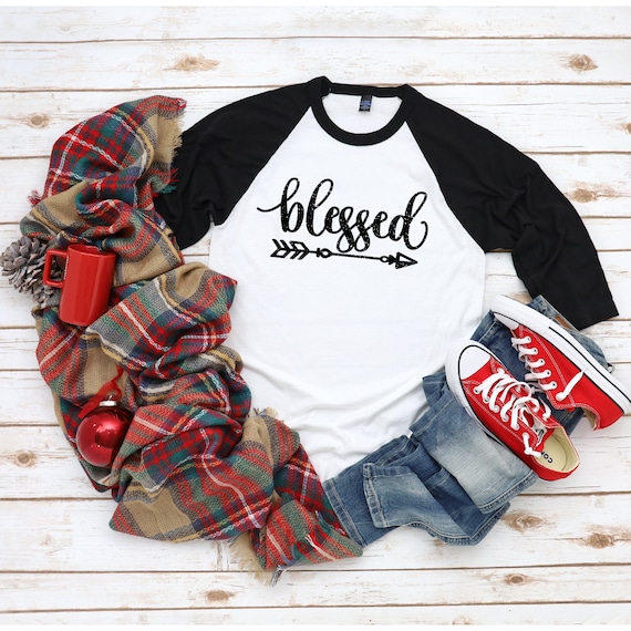 blessed t shirt womens