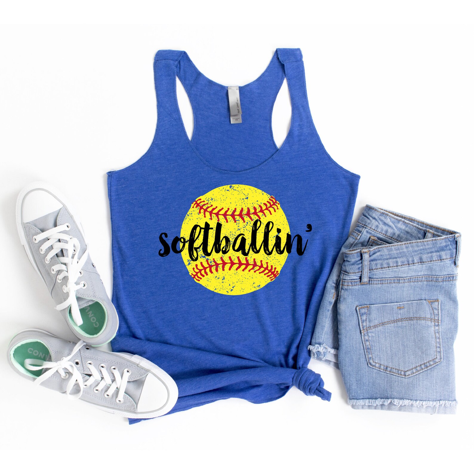 Softball Tanks for Women Softball Shirts for Women Softball Etsy