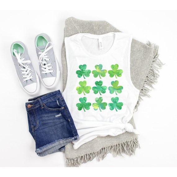 St Patricks Day Tanks for Women St 