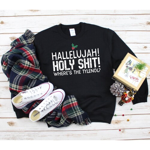 Christmas Vacation Sweatshirt, Funny Ugly Christmas Sweater, Holiday Fleece Clark Griswold, Matching Family Pajamas, Looks Great Lotta Sap