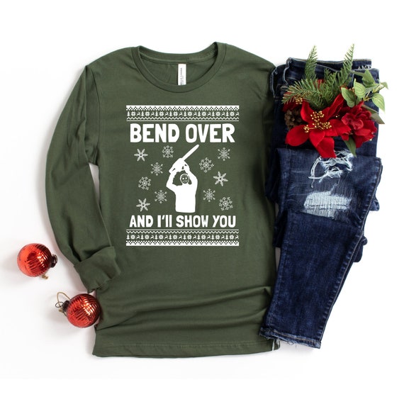 Christmas Vacation Shirt Funny Christmas Tee Bend Over and - Etsy