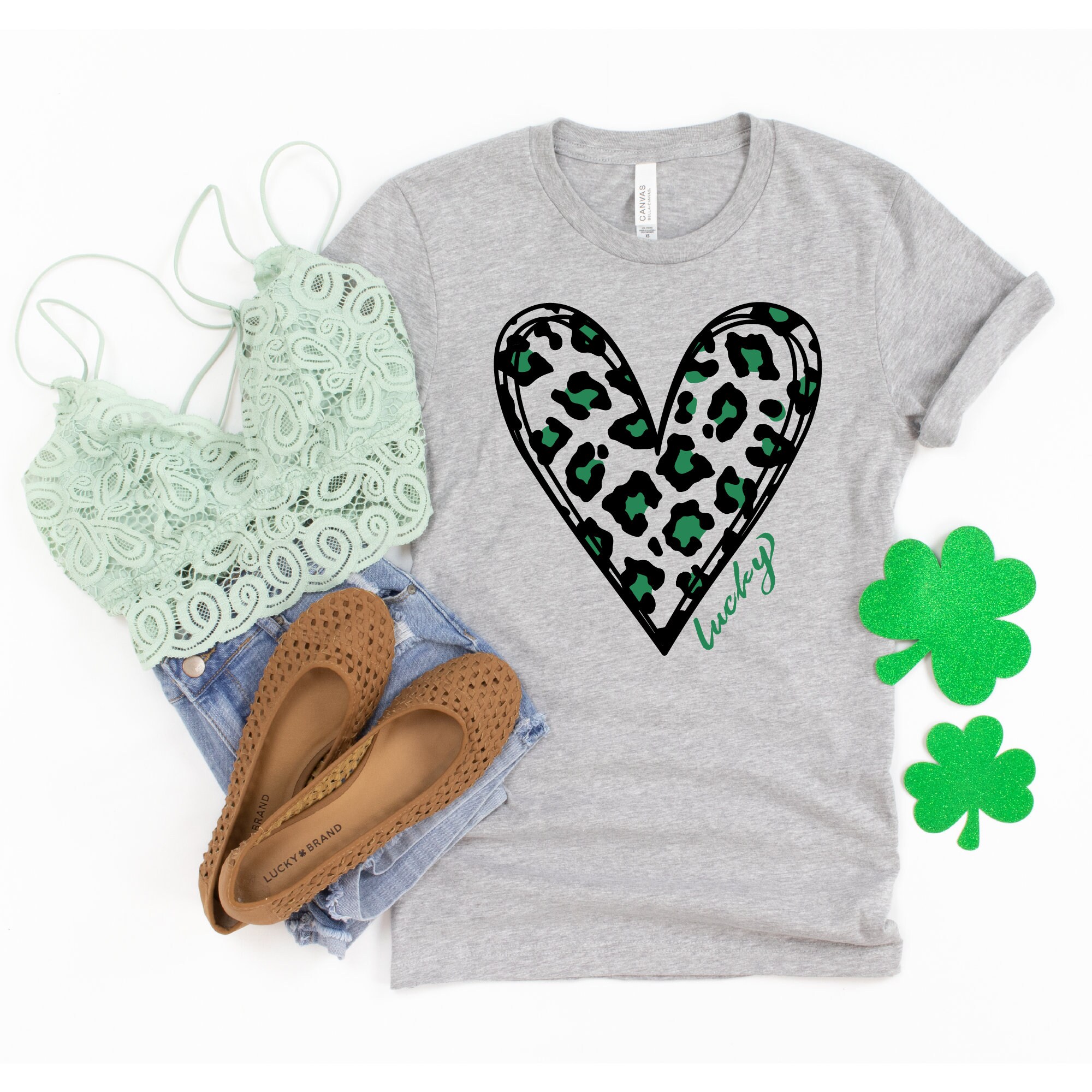 St Patricks Day Shirt Women Green 