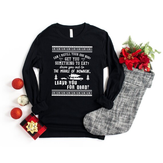 Funny Christmas Vacation Egg Nog Hog T-Shirt Funny Christmas Vacation Egg Nog Hog T-Shirt