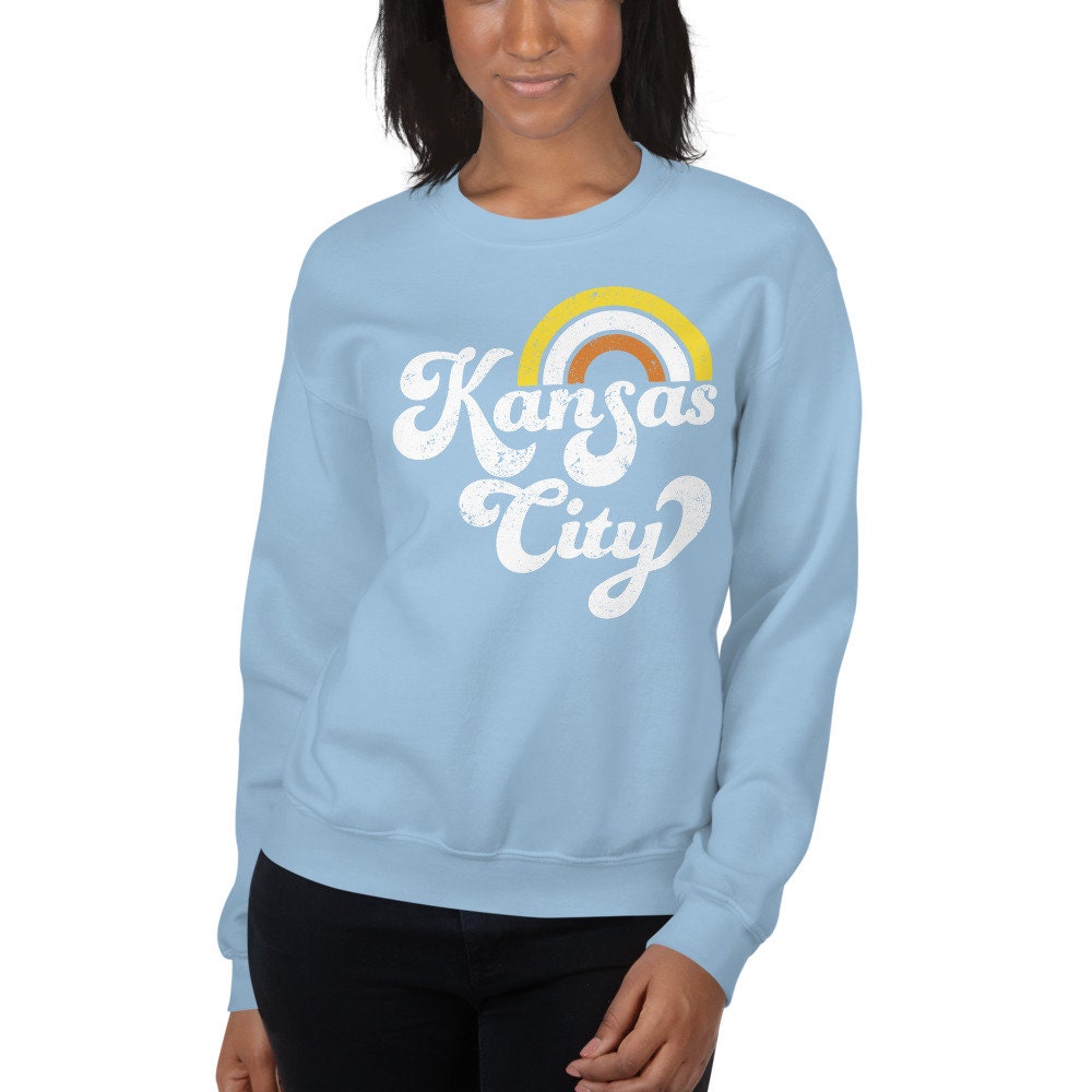 Kansas City Sweatshirt Women KC Sweatshirts Cute Kansas City -   Norway