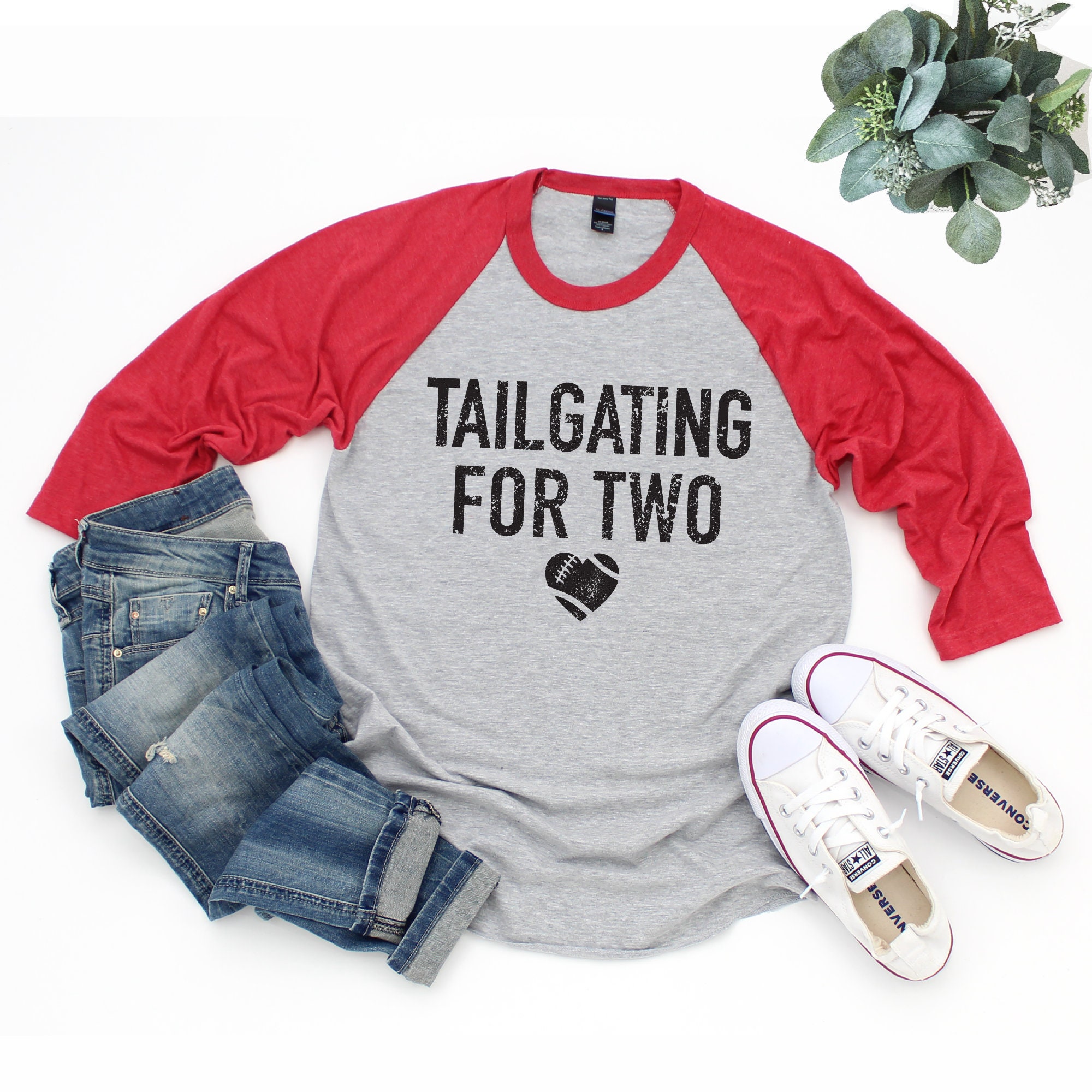 Pregnancy Announcement Shirt Football Tailgating for Two - Etsy