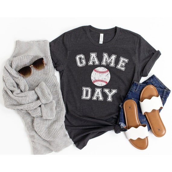 Baseball Shirt, Baseball Mom Shirts, Baseball Game Day Tee, Baseball TShirt, Baseball Shirts for Women, Baseball Tee, Womens Baseball Shirts