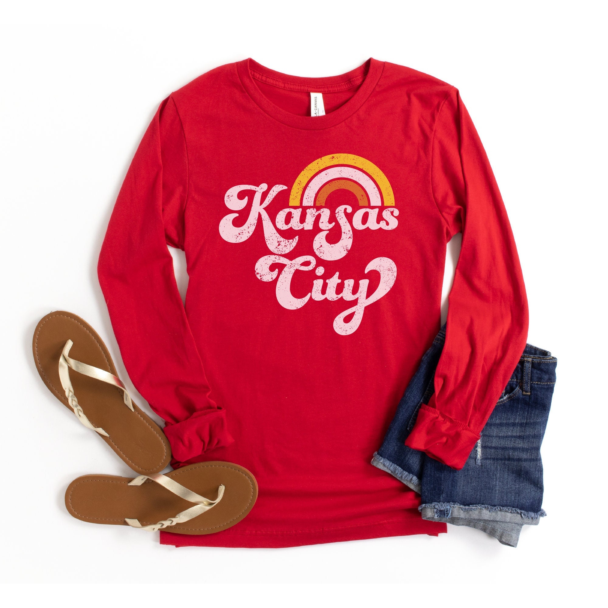 Kansas city chiefs long sleeve t shirt online