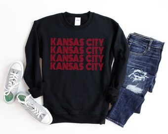 Kansas City Sweatshirt, KC Sweatshirts, Cute Kansas City Shirts