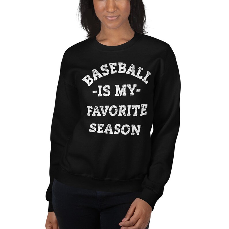 Baseball Sweatshirt Womens Baseball Sweater Cute Baseball Etsy
