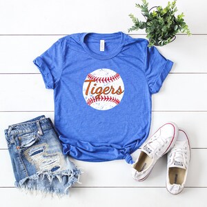 Baseball Mom Shirts, Personalized Baseball Shirts for Women, Team Name Number Tee, Baseball T-Shirt, Custom Baseball Tees, Baseball Gifts