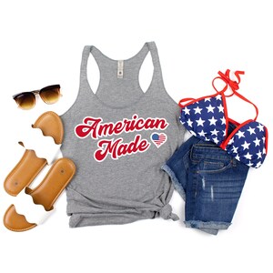 4th of July Tank Top Women, 4th of July Shirt Womens Tank Top, American Flag Tank, Fourth of July TankTop, USA Tanks, American Made Tank