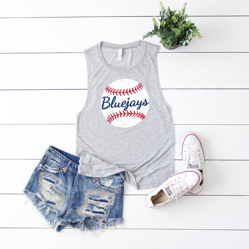 Baseball Mom Tank Tops Baseball Tanks for Women Personalized Etsy