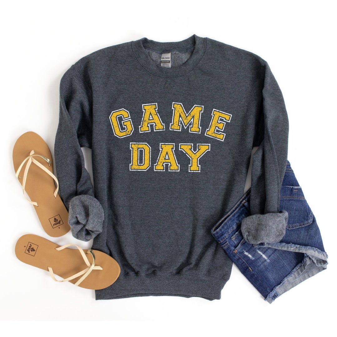 Distressed Game Day Sweatshirt