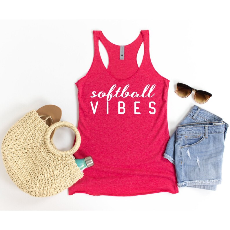 Softball Tanks for Women Softball Tank Softball Shirts for Etsy