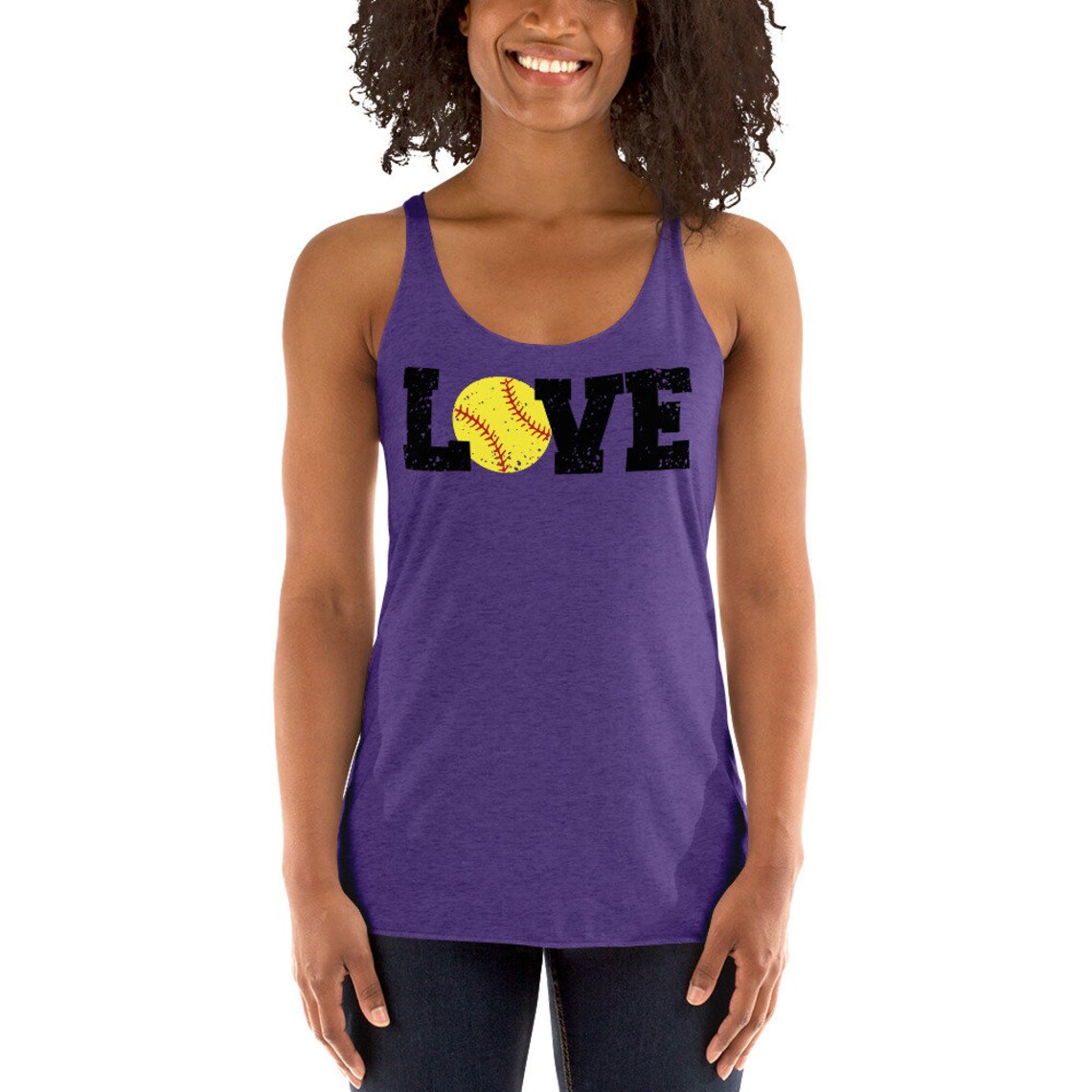 Softball Tank Tops for Women Softball Shirts for Women Etsy