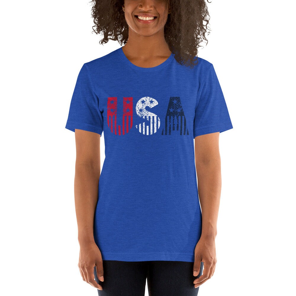 USA Shirt 4th of July Shirt Women July 4th Tshirt Fourth of | Etsy
