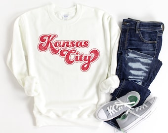 Kansas City Sweatshirt, Womens KC Sweater