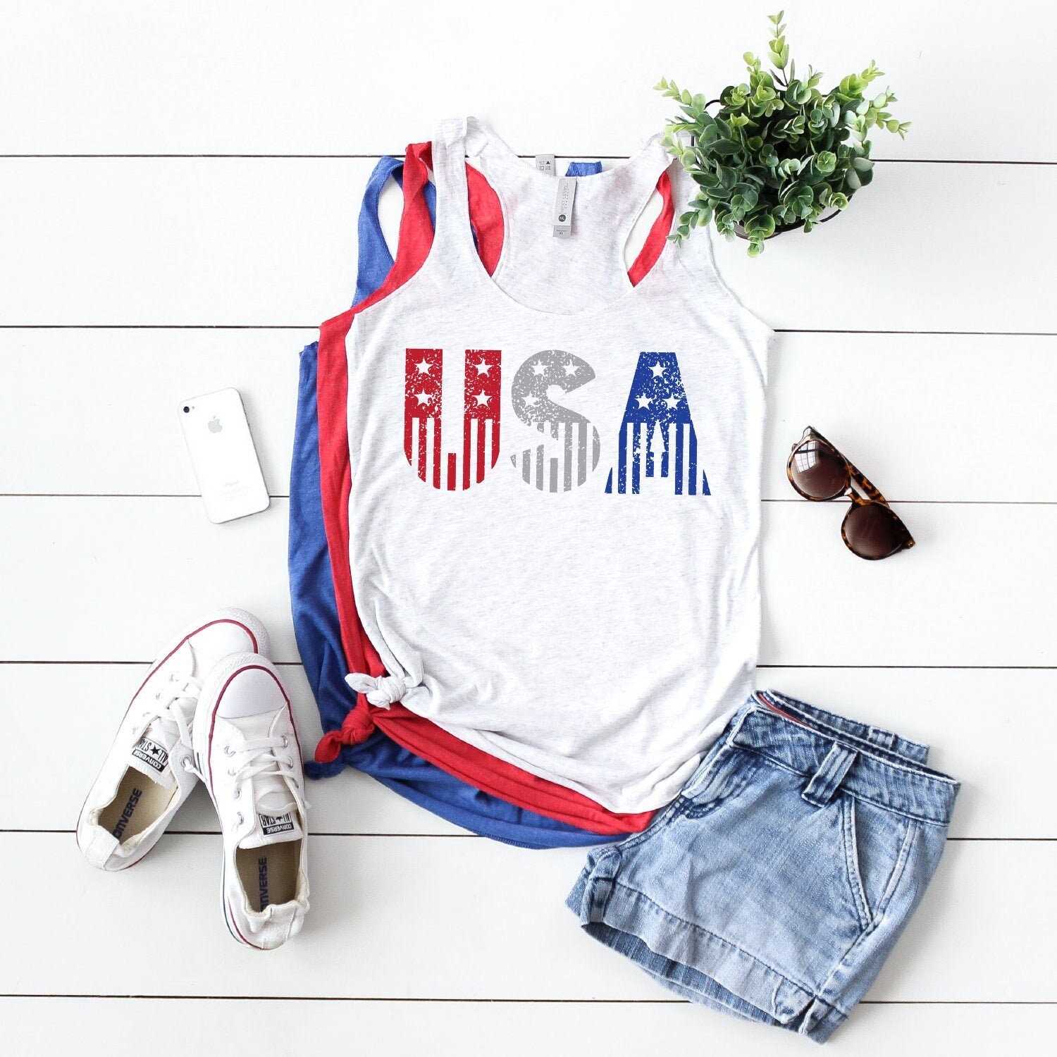 USA Tank Top Women, July 4th Tank, 4th of July Shirt Women, 4th of July  Tanks, Patriotic Tank Top, USA Tank Top, 4th of July Outfit, Merica 