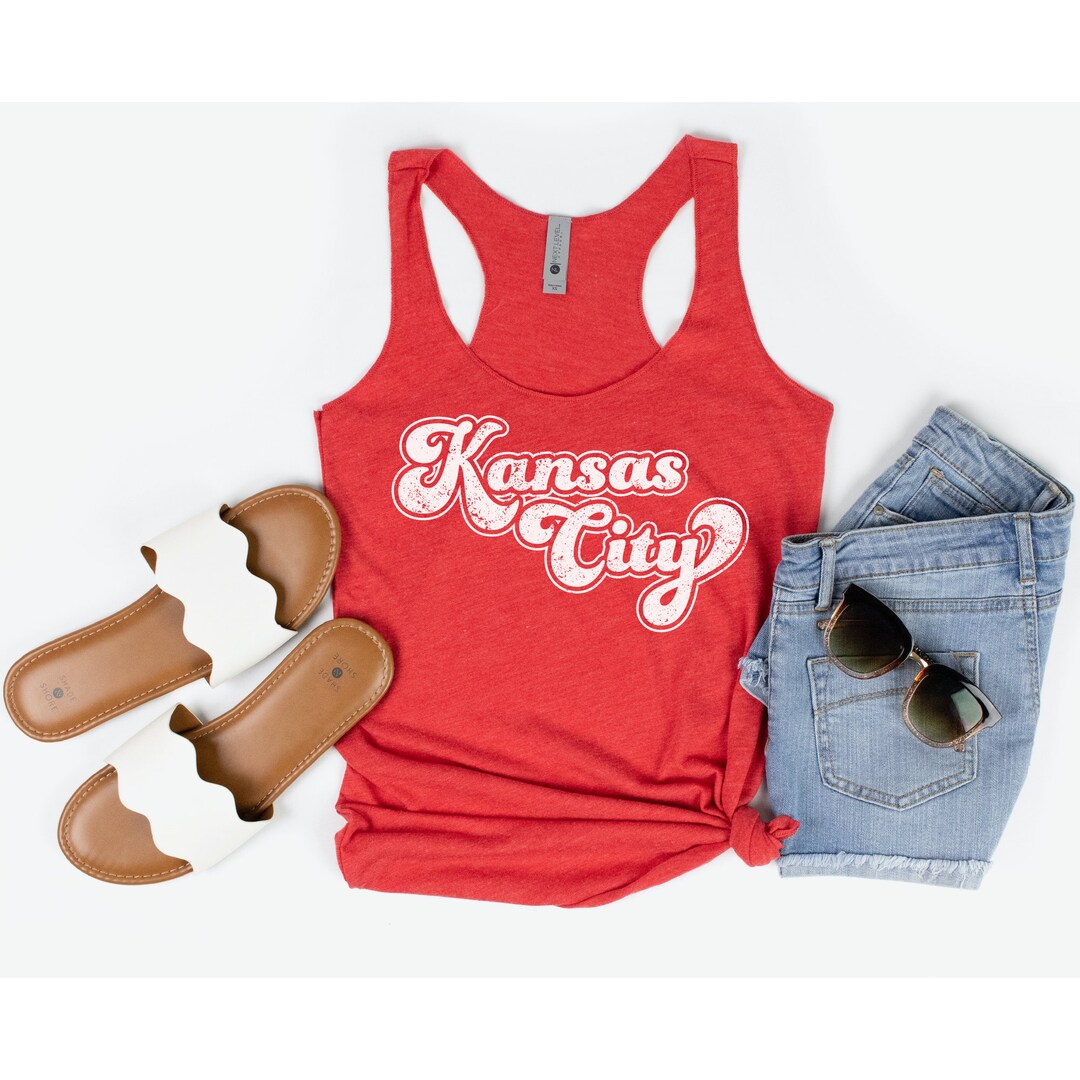 Kansas City Tank Top KC Tank Top Kansas City Tanks Womens Etsy