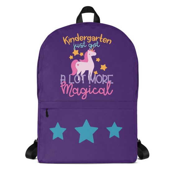 unicorn backpack kindergarten
