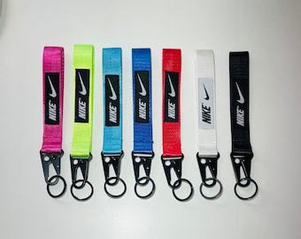 red nike keychain