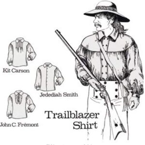 Buckaroo Bobbins Western Trailblazer Shirt Authentic Vintage Paper Sewing Pattern / Men's Size xs 6xl / 4 Styles Fremont Carson UNCUT NEW image 1