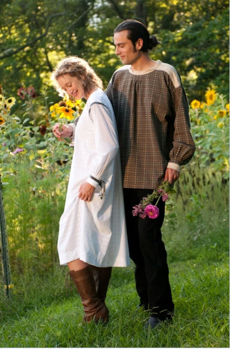 Folkwear Black Forest Smock Kittel Mens Shirt or Ladies Dress Sewing Pattern 148 Folkwear Black Forest Smock Kittel Mens Shirt or Ladies Dress Sewing Pattern 148